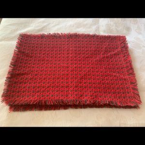 Rectangular Red and Green Placemats